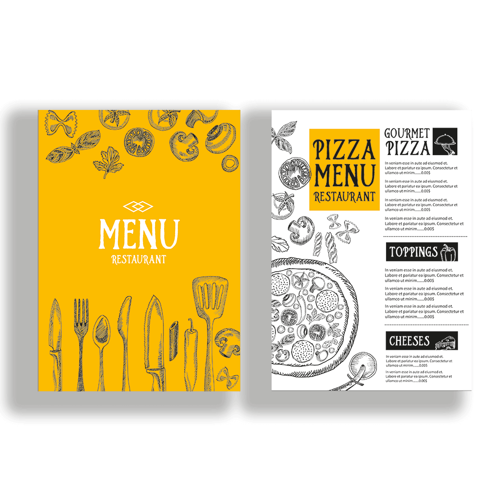 Picture of Single Use Menus
