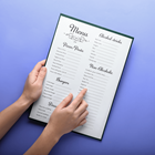 Show details for Menus - Single Sheet