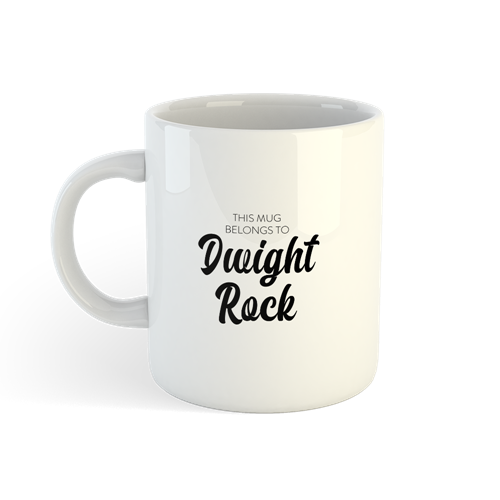 Picture of Gsy Mug - Dwight Rock