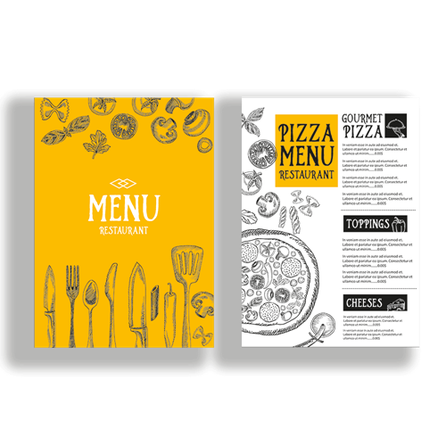 Picture of Single Use Menus