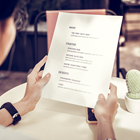 Show details for Menus - Single Sheet